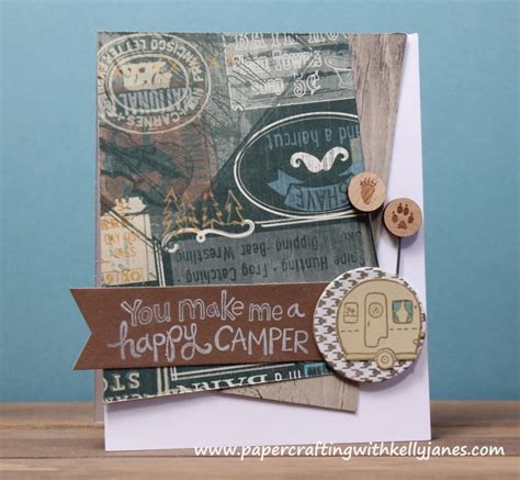 Happy Camper | Papercrafting with Kelly Janes