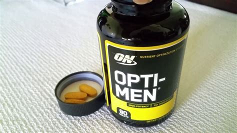 Optimum Nutrition Opti-Men Multivitamin Review | Optimum nutrition ...