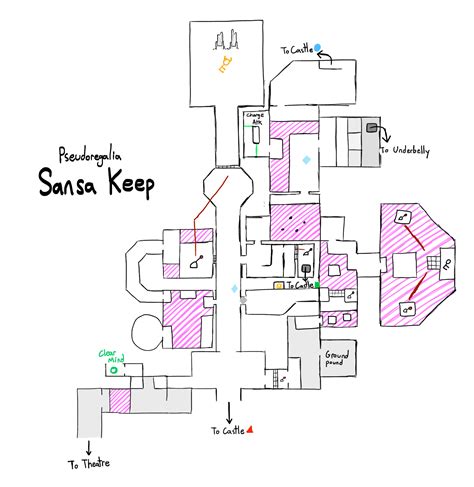 Pseudoregalia - Area Maps