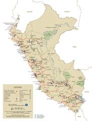 Huaraz Tourist Map - Huaraz Peru • mappery