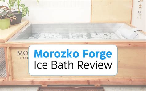 Morozko Forge Ice Bath Review