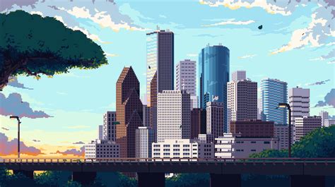 Pixel City Wallpapers - Top Hình Ảnh Đẹp