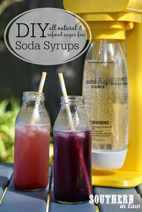 Recipe: DIY Healthy, All Natural Soda Syrups | Healthy soda, Soda stream recipes, Sugar free soda