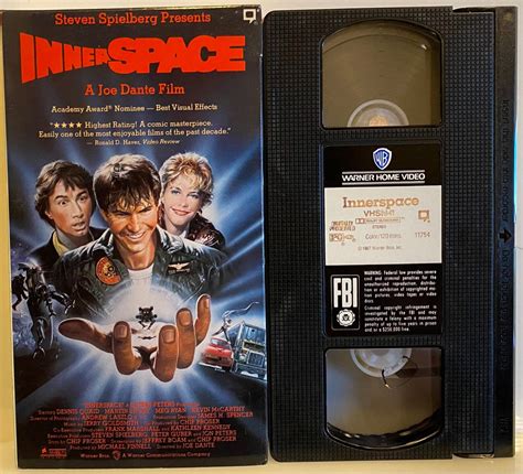 Innerspace 1987 Vintage VHS Video Movie Cassette Tape - Etsy