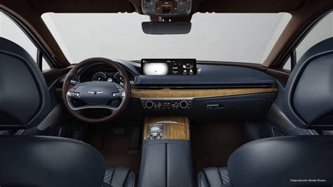 2021 Genesis G80 interior looks spectacular in its many colors