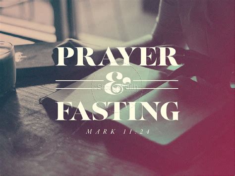 Prayer And Fasting Sermon PowerPoint Template | Clover Media