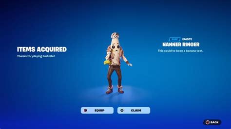 Fortnite Banana emote code: How to get the Nanner Ringer emote for free | Digital Trends