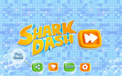 Screenshot of Shark Dash (Android, 2012) - MobyGames