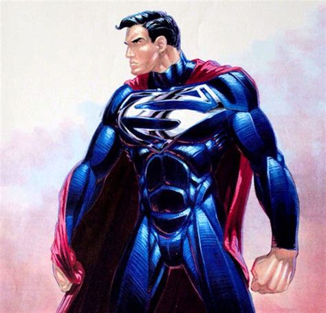 I like the look of this suit from Tim Burton’s Superman Lives concept art : r/superman