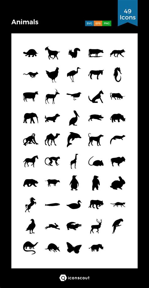 Animals Icon Pack - 49 Free Download Animal Icons | IconScout | Animal ...