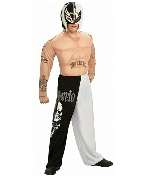 Wwe Rey Mysterio Costume - Kids Costume Deluxe - Halloween Costume at Wonder Costumes