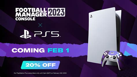 Football Manager 2023 Console for PS5 launches February 1 - Gematsu