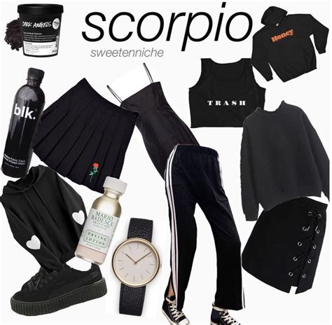 Pin by Salomé on Clothidea | Scorpio fashion, Aesthetic clothes, Zodiac ...