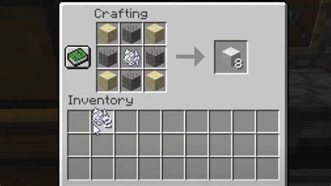 How to make concrete in Minecraft: White and black powder dye recipes ...