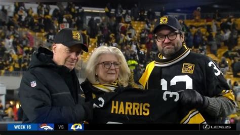 Najee Harris Says Steelers Gave Game Ball To Franco Harris' Wife ...