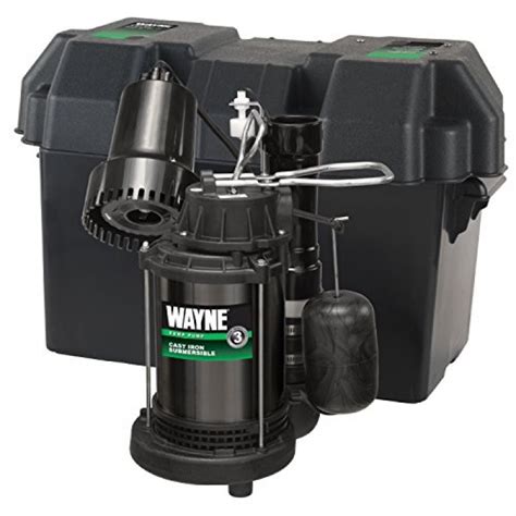 Wayne 1/2 HP Battery Backup Sump Pump System