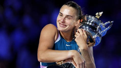 Australian Open: Aryna Sabalenka defeats Wimbledon champion Elena Rybakina to win her maiden ...