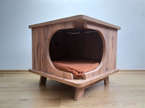 Wooden Cat Bed Wooden Cat Furniture Wood Cat Bed Wooden Cat | Etsy