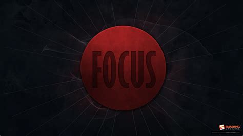 Focus Word Wallpaper 4k