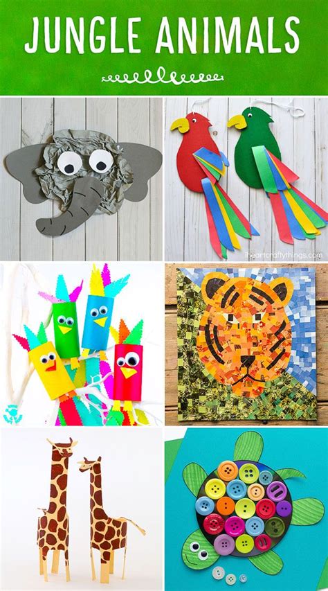 Colorful and Fun Twirling Parrot Craft | Safari crafts, Elephant crafts ...