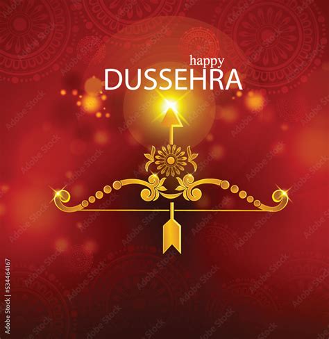 Happy Dussehra festival of India. of Lord Rama killing Ravana Stock ...