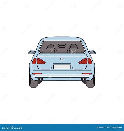 Car Back View Cartoon Stock Illustrations – 1,388 Car Back View Cartoon Stock Illustrations ...