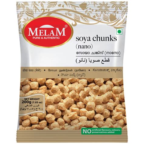 Buy Small Soya Chunks Online | Melam Small Soya Bean Balls 200g