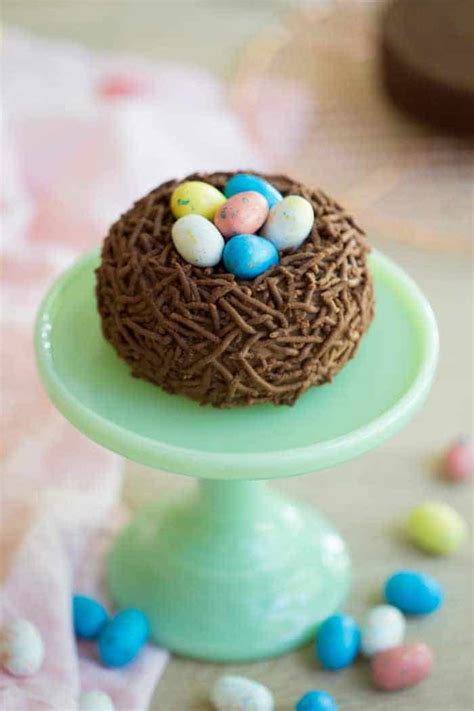 Bird's Nest Easter Cake - Preppy Kitchen