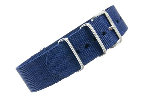 Navy NATO - 20mm | Crown & Buckle