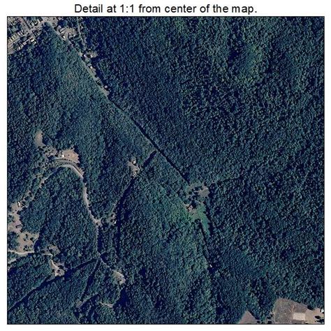 Aerial Photography Map of Hinton, WV West Virginia