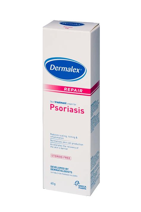 Dermalex Repair Skin Treatment Cream For Psoriasis Steroid Free - 60g.