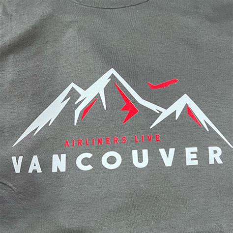 Vancouver Design T Shirt – Airliners Live Merchandise Store