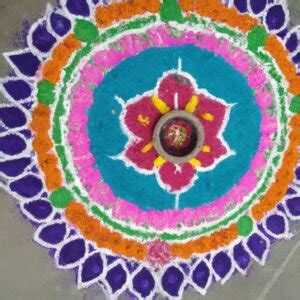 Tihar Rangoli: Simple Rangoli Designs for Tihar - Stunning Nepal