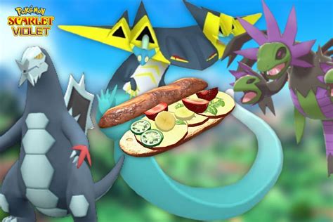 How to cook Shiny Dragon Sandwich in Pokemon Scarlet and Violet