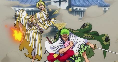 One Piece 1031: Sanji's cliffhanger death pact with Zoro