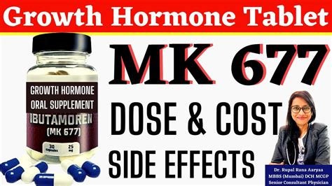 👉 FAST Height Growth At ANY Age with this Pill ? MK 677 For Height Growth DOSE COST SIDE EFFECTS ...