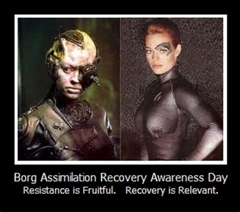 Borg Assimilation Recovery Awareness Day : r/startrekmemes