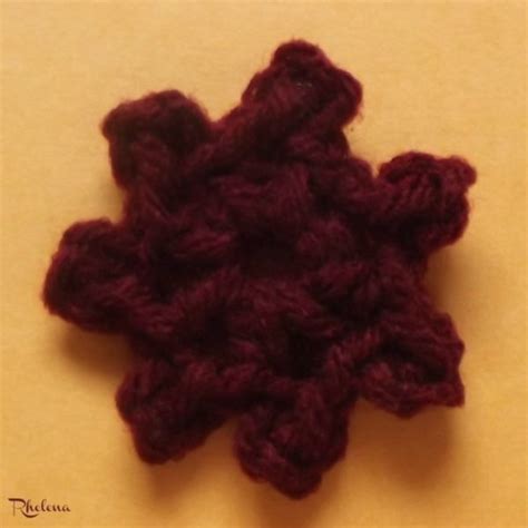 Picot Flower - CrochetN'Crafts