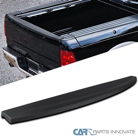 2009-2016 Dodge Ram Black Tailgate Top Protector Spoiler Cover Moulding ...