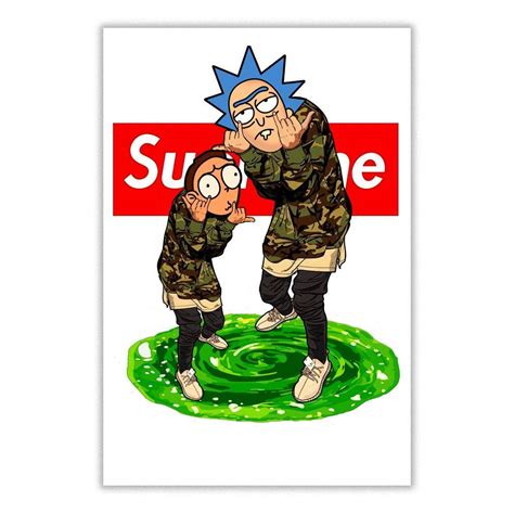 Supreme Rick And Morty Phone Wallpapers - Top Free Supreme Rick And ...