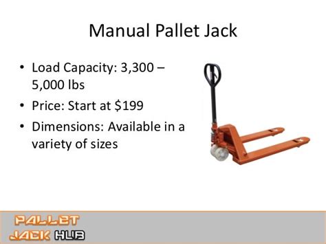 Pallet Jack Types