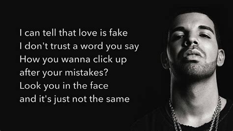 Drake - Fake Love (Lyrics) Chords - Chordify