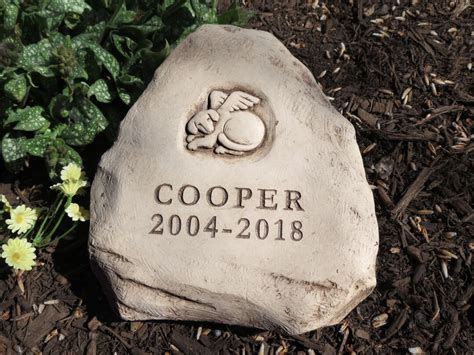 Pet Memorial Stone, Pet Stone Memorial, Engraved Stone, Engraved Pet ...