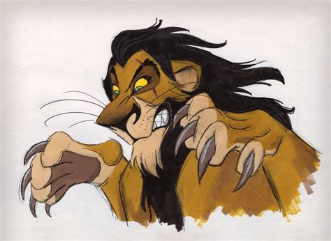 Living Lines Library: The Lion King (1994) - Character: Scar | Lion king art, Lion king fan art ...