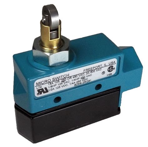 HONEYWELL MICRO SWITCH, 1NC/1NO, 15A @ 600V, General Purpose Limit Switch - 12U176|BZE6-2RQ81 ...