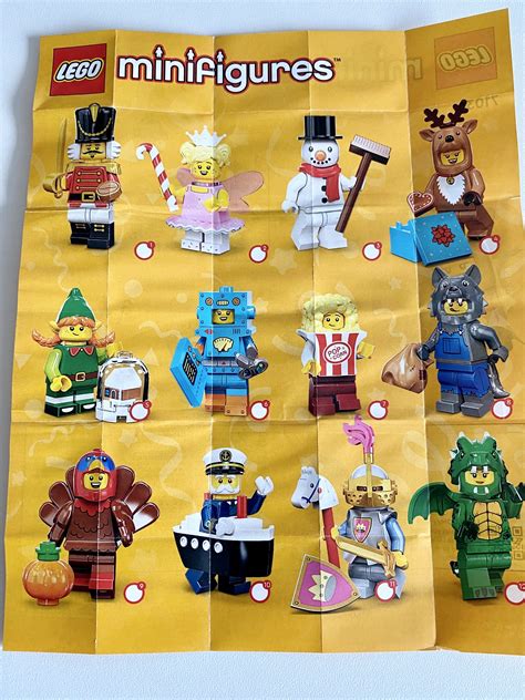 Special offer Every day by day LEGO Collectable Minifigure Ninjago Series Tick Sheet/Checklist ...