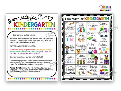 Free Printable Kindergarten Curriculum Pdf - Printable Form, Templates ...