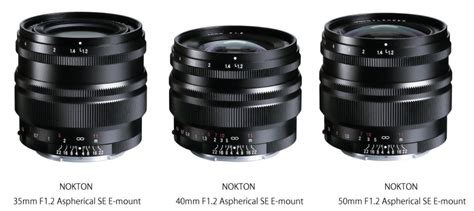 Cosina discontinued five Voigtlander lenses for Leica M and Sony E ...