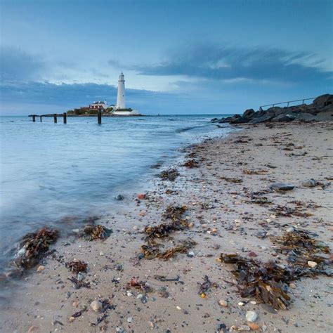 Lighthouse in the distance & the beach | Beach, Lighthouse, Outdoor