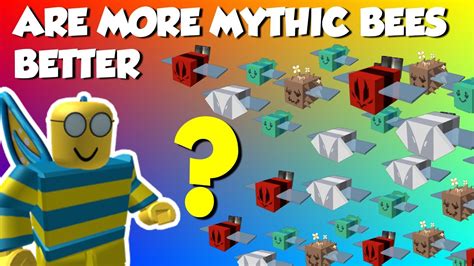 ARE MORE MYTHIC BEES BETTER? - BEE SWARM SIMULATOR - YouTube